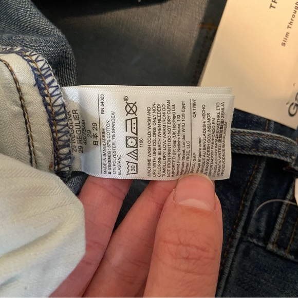 Gap True Skinny Stretch Mid Rise Jeans 29R (NWT) - Picture 10 of 11